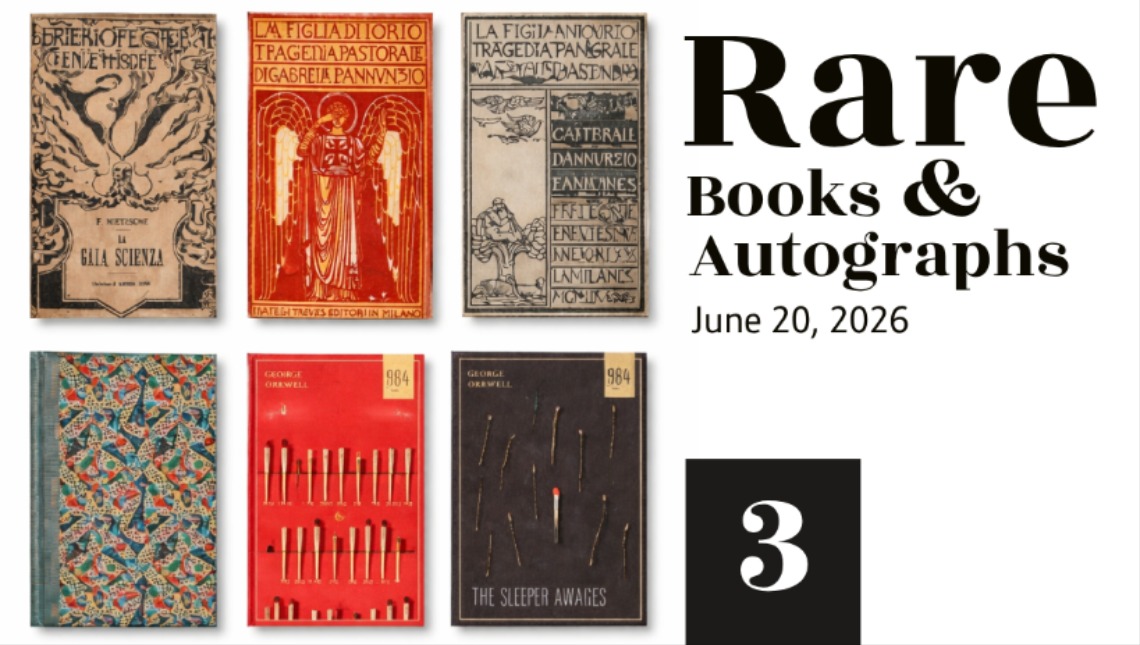 Rare books and Autographs 3